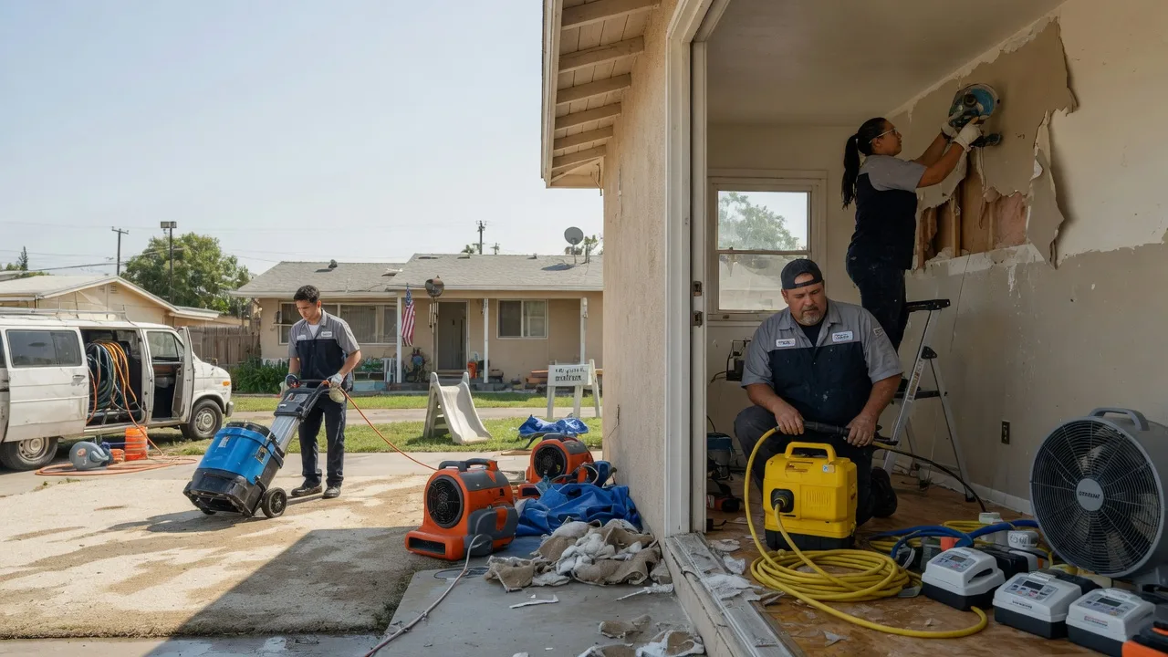 Water Damage Restoration in Columbia, IL near me
